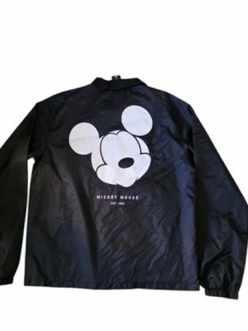 Disney by Neff Black Mickey Mouse Graphic Raincoat